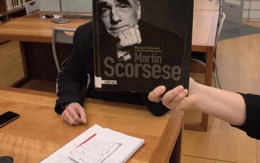 Visite de la bibliothèque de la Cinémathèque de Toulouse et création de bookface