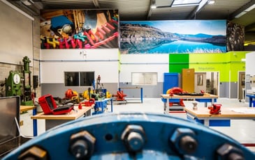 Visite guidée du campus de formation technique EDF de Toulouse