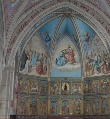Visite de la chapelle Notre-Dame de Polignan