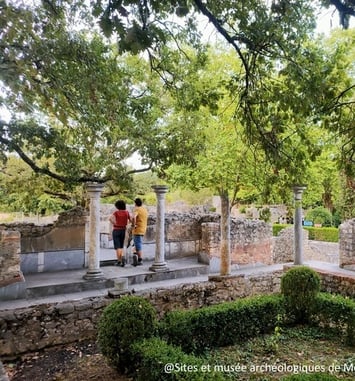 Visite commentée du musée archéologique et des villas antiques