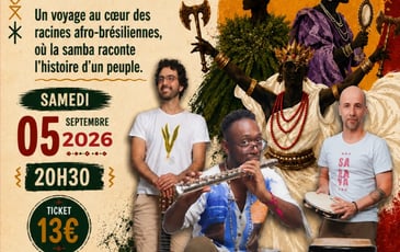 Concert Samba de Benguelê - La Prière des tambours