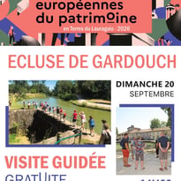 Visite guidée de l'écluse de Gardouch