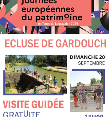 Visite guidée de l'écluse de Gardouch
