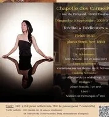 Récital de Piano Solo Dédicaces
