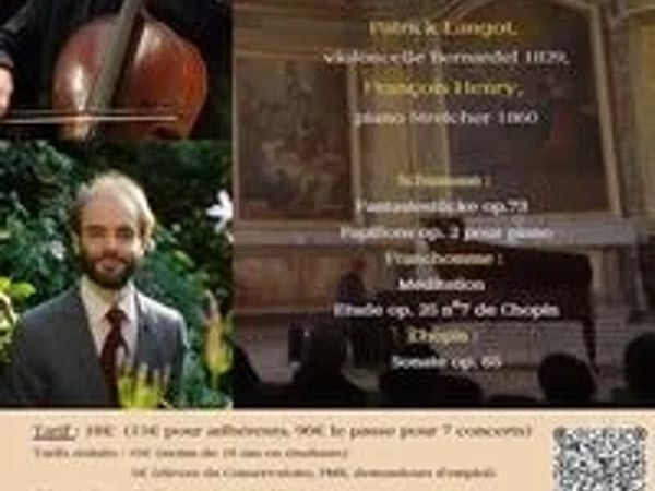 Récital pour violoncelle et piano