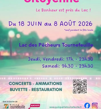 Concerts de la Guinguette Citoyenne