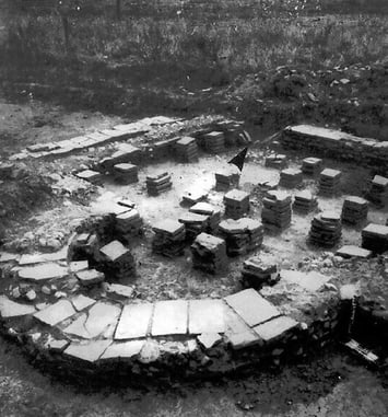Les vestiges de la villa gallo-romaine de Colomiers