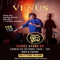 Soirée Stand-Up au Cabaret La Vénus