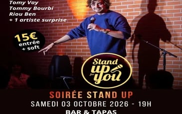 Soirée Stand-Up au Cabaret La Vénus