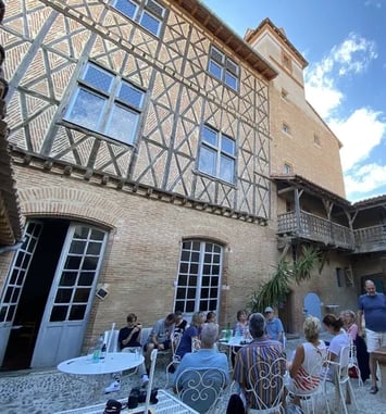 Visite de la maison médiévale et théâtre