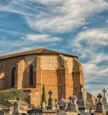 Visite de l'église de Carbonne