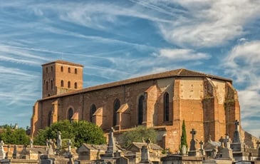 Visite de l'église de Carbonne