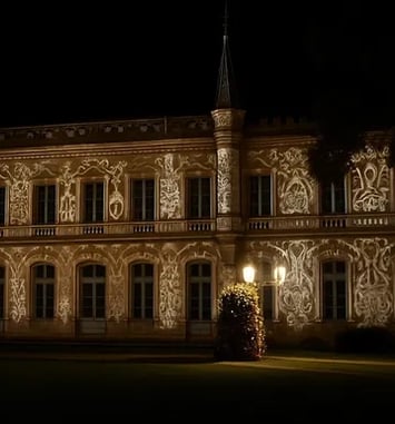 Assistez à un vidéo-mapping inédit sur la façade de ce château du XIXe siècle