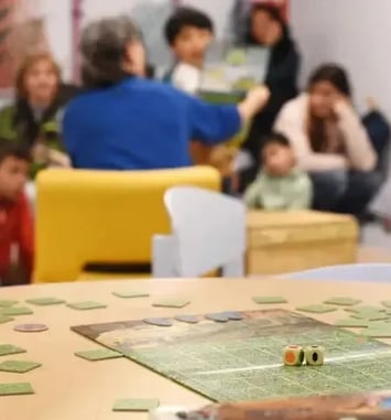 Séance de jeux encadrées