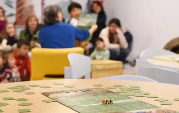 Séance de jeux encadrées