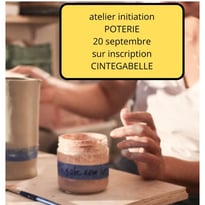 Atelier initiation poterie