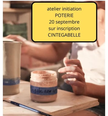 Atelier initiation poterie