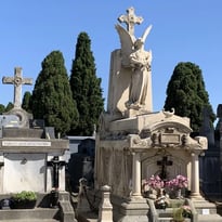 Visite du cimetière, des monuments funéraires et tombes remarquables