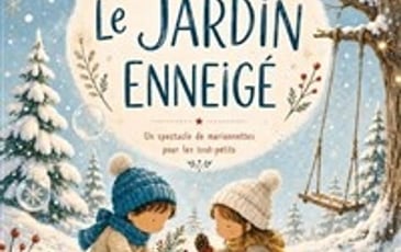 Le jardin enneigé