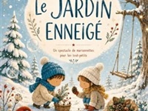 Le jardin enneigé