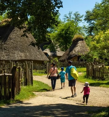 Visite libre : le village gaulois