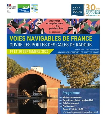Visite libre : à la découverte des cales de radoub, site emblématique du canal du Midi