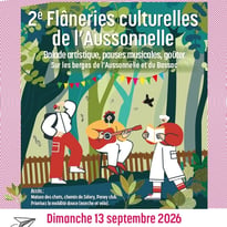 Les Flâneries culturelles de l'Aussonnelle