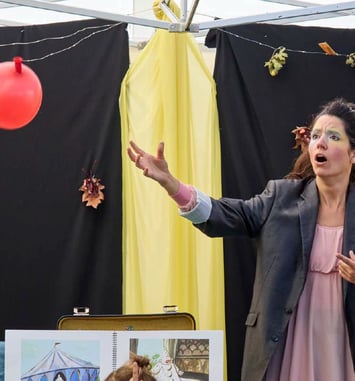 Pomponette — spectacle clownesque sur les saisons