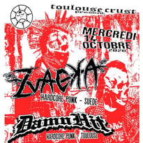 ZVACKA + Damn Hit — concert hardcore punk