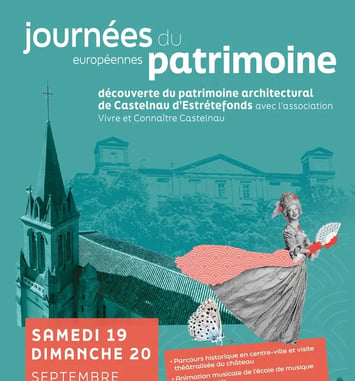 Le patrimoine du centre-ville et l'exposition de photographies
