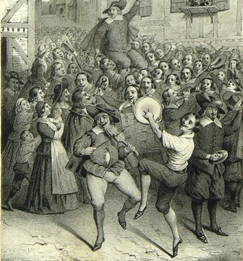 Spectacle du groupe Garonnette