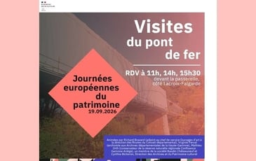 Visite du pont de fer