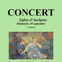 Concert de l’ensemble Zéphire et Flore