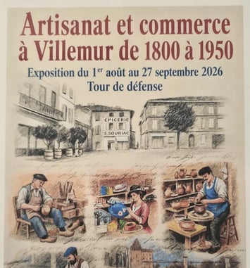 Exposition : "Artisanat et commerce à Villemur de 1800 à 1950"