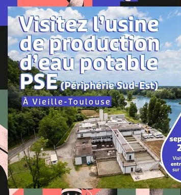 Portes ouvertes à l'usine de production d'eau potable Périphérie Sud-Est (PSE)