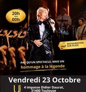 Show Claude François + soirée flashback 80 / 90 / 2000