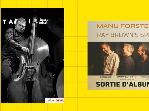 Manu Forster Trio et Ray Brown's Spirit et Sortie d'album