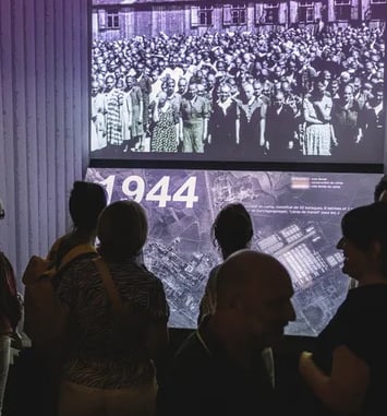 Visite guidée de l'exposition "Survivre à Auschwitz"