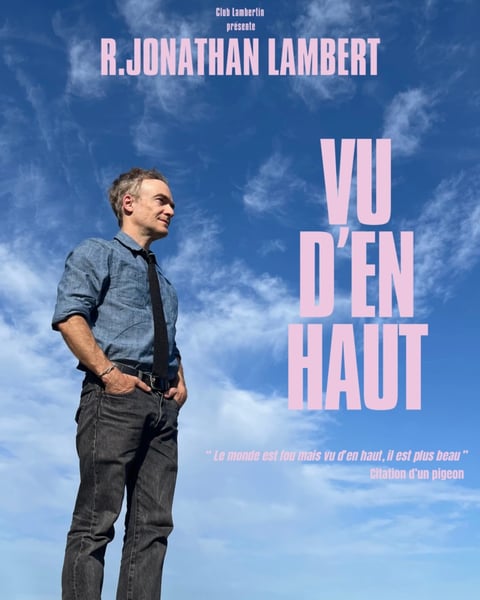 Jonathan Lambert vu d'en haut