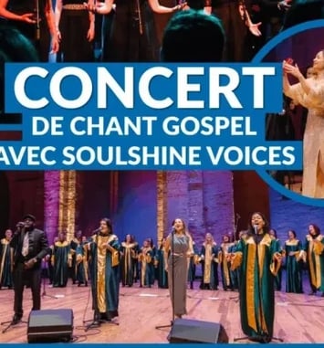 Concert de Gospel avec Soulshine Voices