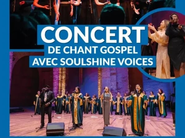 Concert de Gospel avec Soulshine Voices