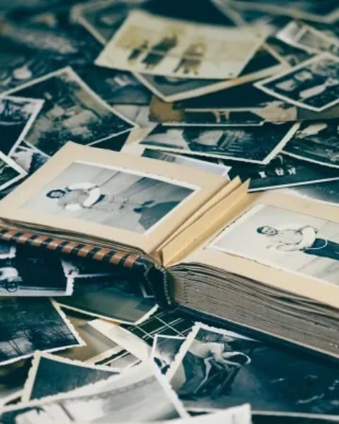 Collecte et exposition de photos de famille