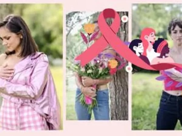 Face à la lumière, notre soutien rose