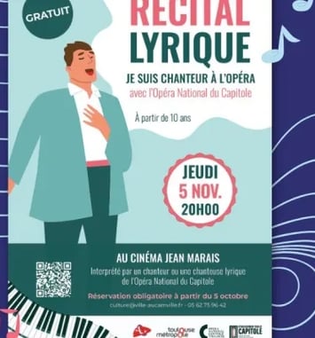 Récital lyrique avec un chanteur de l'Opéra