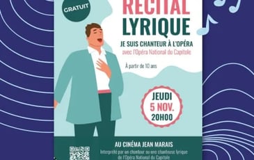 Récital lyrique avec un chanteur de l'Opéra