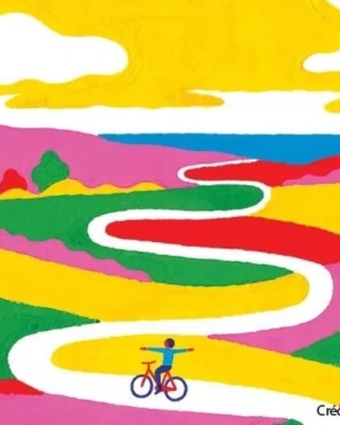 L’univers graphique et coloré de Laurent Moreau