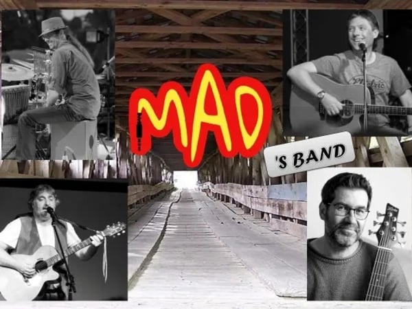 Concert folk / rock / country / blues par « Mad’s Band »