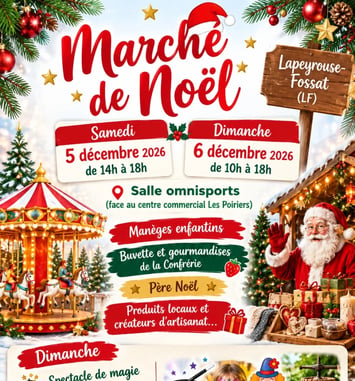 Marché de Noël 2026 à Lapeyrouse-Fossat