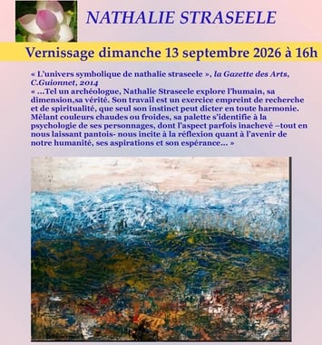 Exposition de peintures de Nathalie Straseele