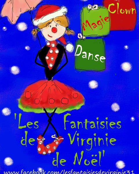 Les Fantaisies de Virginie de Noël - Version 0-4 ans